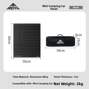 AREFFA | Foldable Camp Cart with Table Top