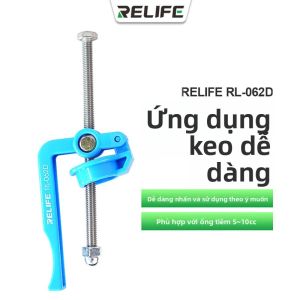 Dụng Cụ Hỗ Trợ Hàn RELIFE RL-062D Cho Mực Hàn BGA PCB Mực Che Hàn UV Tương Thích Với Ống Tiêm 5-10CC