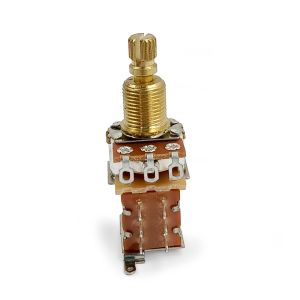 A500K B500K Potentiometer Splined Pot Electric Guitar Bass Effect Amp Tone Volume 15mm Shaft Part