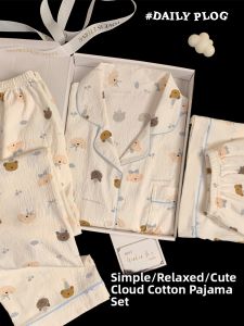 HANQIANNUO | Cartoon Womens Pajama Set