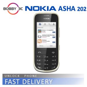 โทรศัพท์ปลดล็อคบลูทูธ2.4นิ้ว1020MAh 202โนเกียอาช่าของแท้