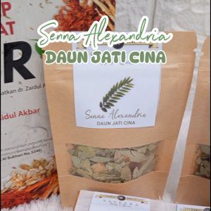 DAUN JATI CINA / TEH DAUN JATI CINA KERING HERBAL TEA uk. POUCH PRAKTIS & HEMAT untuk Resep JSR