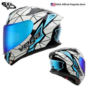Bluetooth Carbon Fiber Winter Motorcycle Helmet Large Spoiler