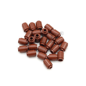 100pcs MOC Brick Round 1x1 3062 DIY Building Blocks Bricks Cylinder Educational Creative Compatible Assmble Children Toys for