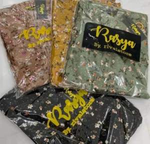 SETELAN RAYON TWILL PREMIUM KOMBINASI MOTIF BUNGA/ONE SET WANITA DEWASA KEKINIAN/SETELAN RAYON TWILL TERLARIS