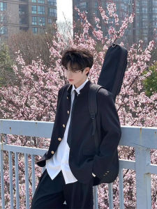 ZHUOCAN | Chinese Modern Stand-Collar Suit Jacket