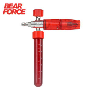 Pressure Mini Foam Cannon Pro with 1/4 Quick Connector 360° Adjustable Snow Foam Lance Car Wash Soap Dispenser for Thick Foam