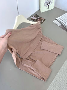 QINGNAER | Slim Fit Shaping Long Sleeve Top