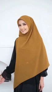 KHIMAR ZIPPER JUMBO CERUTY BABYDOLL