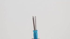 10 Chiếc Bộ Tua Vít Mini Màu Xanh Dương Dài 45 Mm Phillips Và Đầu Dẹt Thép Titan Dụng Cụ Nhỏ Để Sửa Chữa Đồng Hồ