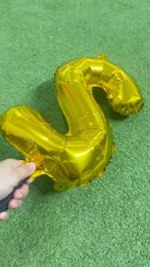 พร้อมส่ง ลูกโป่งตัวเลข สีทอง สีเงิน ลูกโป่งวันเกิด อลูมิเนียมฟอยล์ ขนาด 16นิ้ว 32นิ้ว ตกแต่งงานปาร์ตี้ จัดงาน