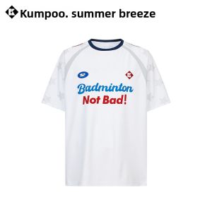 Kumpoo | Quick-Dry Loose Short-Sleeve Collab T-Shirt