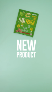 NPL 100% Organic Plant Protein Sachet 43g (22g Protein) 5 Plant-Based Sources Of Protein Bamboo Fibre Halal Supplement