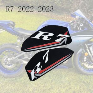 Cho YAMAHA R7 2022-2023 xe máy không thấm nước và chống trượt bình nhiên liệu hình dán cạnh 3M dính đề can