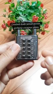 SJT - Gembok Nomor 8-10 Digit / Gembok Koper Password Pin / Gembok Angka