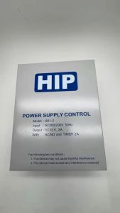 เครื่องสำรองไฟคีการ์ด เครื่องสำรองไฟเครื่องบันทึกเวลาทำงาน Power Supply ยี่ห้อ HIP ขนาด 12 V 2.0 Amps