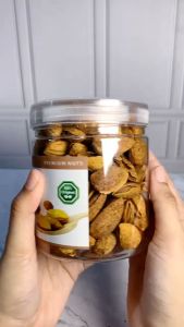 Kacang Almond Milk / Almond Susu / Almond Milk Booster ASI / Almond Peanut Roasted - 250gr - Kacang Almond Sehat dengan Manfaat Menurunkan Kolesterol, Menyehatkan Jantung, dan Mengontrol Berat Badan