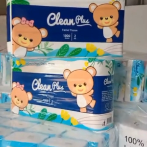 Tisu Clean Plus 1000s Tisu  wajah  pilihan tepat semua kalangan