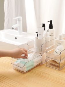 Fudonar กล่องลิ้นชักแบบใส วางซ้อนได้ กี่ชั้นก็ได้ วางใต้ชั้นวางอีกที เป็นลิ้นชักใส่ของ