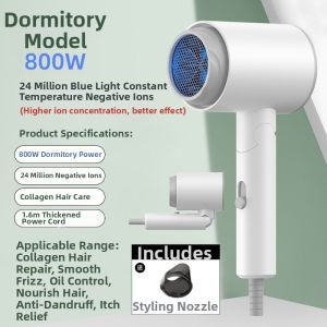 LIWAN | Portable Large Airflow Negative Ions Hair Care Quiet Electric Hair Dryer