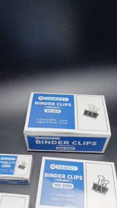 Binder Clip Squeezy Klip Kertas Penjepit Binder 1 pak isi 12 No.260