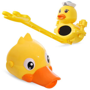 (Ready Stock)Cartoon Faucet Extender Sink Handle Extension Toddler Kid Bathroom Children Hand Wash Water Saver Faucet Kitchen Accessories