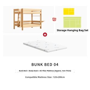 faroro | Child and Adult Bunk Bed Dual Layer