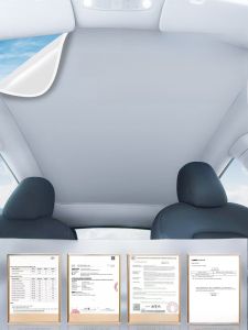 HELLOLEIBOO | Electrostatic Sunscreen Curtain For Car