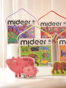 Mideer My First Puzzle 5 Design Available Toys Education Baby Puzzle for Kids