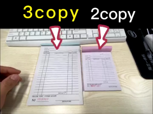 20 PCS Carbonized Delivery Receipt Resibo With Carbon Paper Duplicate Receipt Sold Business Delivery Note