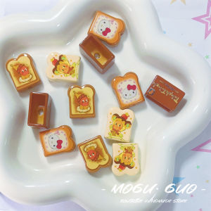 Vòng Tay Điện Thoại Acrylic Sáng Tạo DIY Tosty Star People Kt Bread Slices Phụ Kiện Trang Sức Thời Trang Thủ Công Phụ Kiện Nhỏ