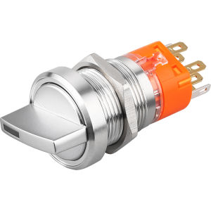 LANBOO | Metal Knob Switch 19mm 2-3 Way Selectable Lighted