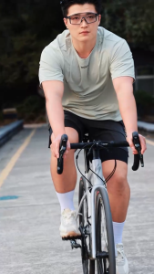 WOSAWE Men Women Cycling Shorts 4D Gel Pads Casual Breathable Quick Dry Sports Bike Shorts