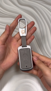 Cover Kunci Yamaha y16zr Xmax y16 Nmax Nvx Aerox Woodgrain Pattern Leather Key Cover Case Accessories