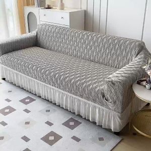 ❤️NEW 2024 Exclusive ice silk fabric1/2/3/4Seat Universal Sofa Cover Cool Sofa Cover is as cool as ice