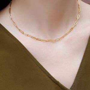 Dây chuyền mắt xích titan nữ không gỉ bền đẹp thời trang