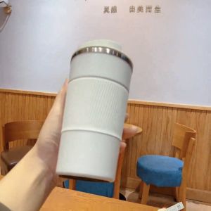 Cốc giữ nhiệt chân không có vỏ chống trượt bằng thép không gỉ 304 dung tích lớn 380ml/510ml tiện dụng mang theo XR KFB01