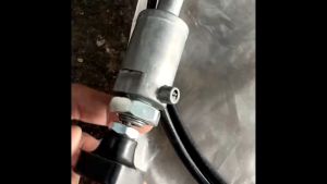 สายดึงดับ สายดับเครื่อง ISUZU ROCKY195-R/K195 (1-23210998-0) แบบแท้อย่างดี ยาวหัว-ปลาย 2.6เมตร/GGNKP