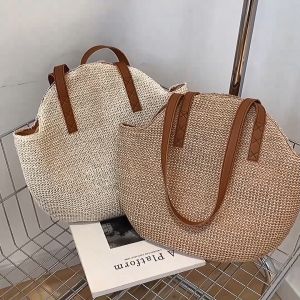 กระเป๋าถือผู้หญิงชาย 24 ชั่วโมง - กระเป๋าถือผู้หญิงชายที่ถูกทอดมือทำจากซากฟ้าผ่า สไตล์โบราณสุดฤทธิ์ สำหรับใช้ในช่วงฤดูร้อน