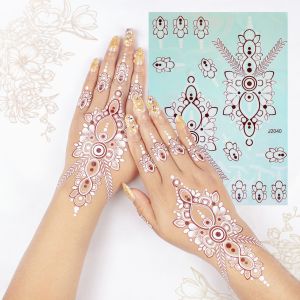 FREE ( manik+gliter )HENA INSTAN 3D NAILART