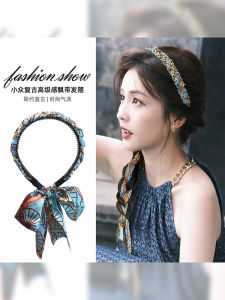 เข็มขัดผ้าพันคอผูกผมแบบใหม่สำหรับผู้หญิง 2025 สายรัดผมสไตล์เกาหลี แฟชั่นฤดูร้อน อุปกรณ์ตกแต่งผมแบบอเนกประสงค์