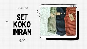 Koko Bayi Anak Laki Laki 6 12 bulan Set Baju Celana Balita Pakaian Muslim Lengan Pendek