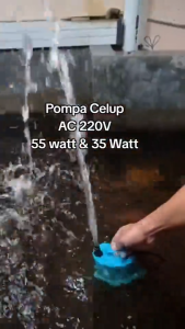 Pompa Aquarium Celup Water Pump 35W 55W Pompa Sedot Kuras Air Kolam Akuarium Toren Kuat Nyala 24 jam