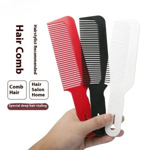 Hairdressing Haircut Comb Portable Oil Head Clipper Comb Wide Tooth Flat Top Comb Heat Resistant Hairdresser Hair Styling Tool