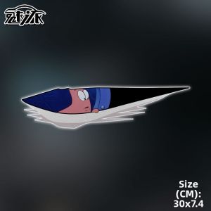 Cartoon Reflective Car Sticker for Scratch Concealment