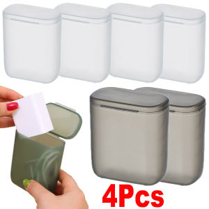 4Pcs Data Cable Storage Box: A Compact Cable Organizer & Travel Electronic Accessories Storage