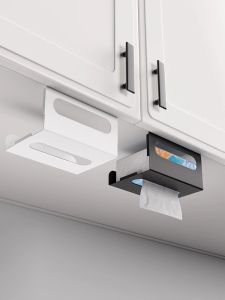 กล่องกระดาษเช็ดหน้าติดผนังแบบแขวนในครัว กล่องเก็บของแบบลิ้นจี่ กล่องกระดาษเช็ดหน้า กล่องเก็บของแบบแขวน กล่องกระดาษเช็ดหน้าแบบติดผนัง