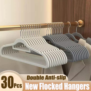 GREENSINDOOR Elegant Velvet Clothes Hangers 50-Pack Non-Slip Durable & Smooth Finish Available in Multiple Colors