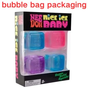 Schylling | Schylling Nee Doh Nice Cube & Mini Cat & Soda Cube Sensory Pinch Blocks Stress Relief Puzzle Kids Souvenir Blind Box