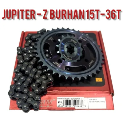 GEAR SET JUPITER Z BURHAN - PAKET GIR SET JUPITER Z OLD - GIGI TARIK BALAP JUPITER Z LAMA